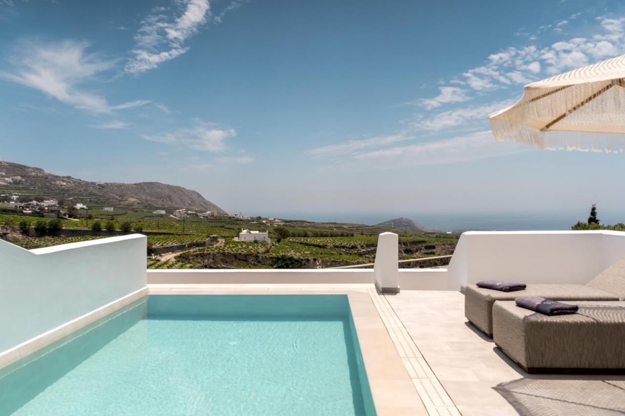 Bed and Breakfast Arotron Santorini Pyrgos Kallistis Exterior foto